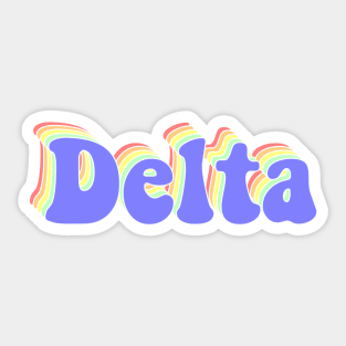 DELTA Sticker